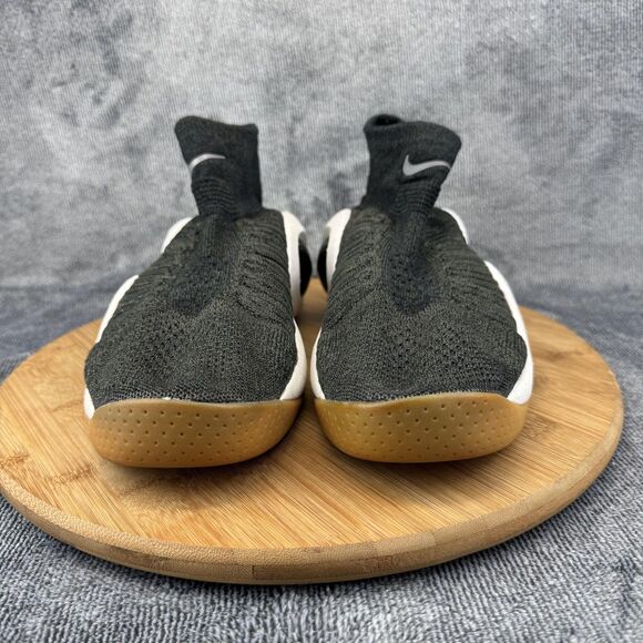 Nike Zoom Flight Bonafide Shoes Youth Size 7Y Black White Gum Basketball - Picture 2 of 9